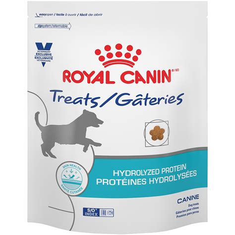 <b>Royal Canin Hydrolyzed Protein dog treats</b> are part of a comprehensive line of veterinary-exclusive formulas for dogs with food sensitivities. . Royal canin hydrolyzed protein dog treats